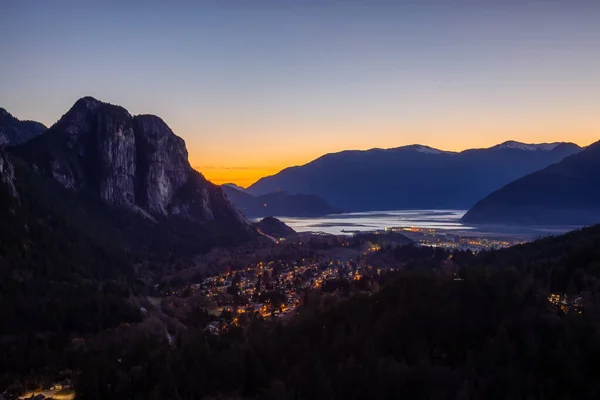 Squamish Ten Noorden Van Vancouver Brits Columbia Canada Prachtig Uitzicht — Stockfoto