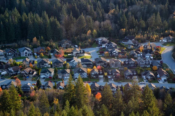 Squamish Nördlich Von Vancouver British Columbia Kanada Schöne Aussicht Vom — Stockfoto