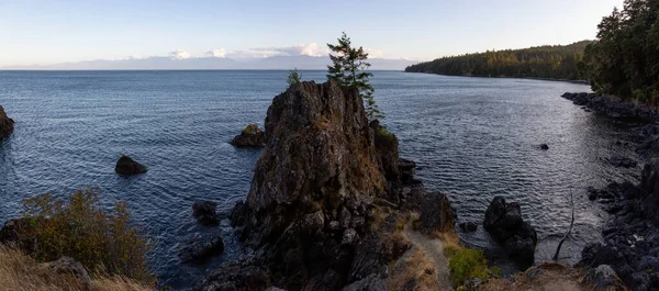 Creyke Point East Sooke Regional Park Sooke Vancouver Island British — 图库照片