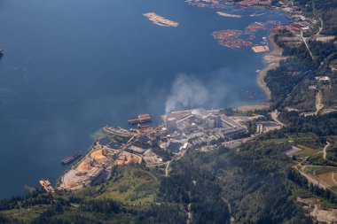 Gibsons yakınlarındaki Port Mellon