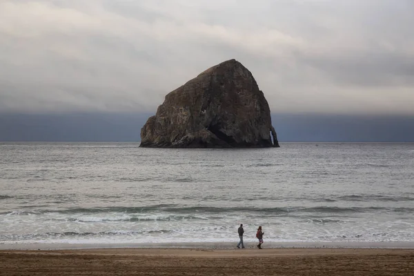 Pacific City Oregon Estados Unidos América Hermosa Vista Roca Principal —  Fotos de Stock