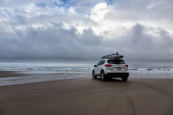 Pacific City Oregon Estados Unidos América Septiembre 2019 Mazda Cabalgando — Foto de Stock