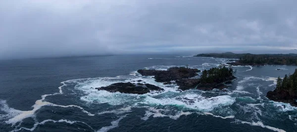 Ucluelet Vancouver Island Βρετανική Κολομβία Καναδάς Αεροφωτογραφία Πανοραμική Θέα Μικρής — Φωτογραφία Αρχείου