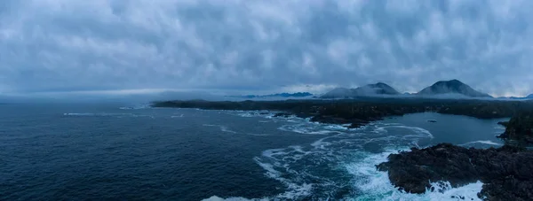 Ucluelet Vancouver Island Britisch Columbia Canada Luftaufnahme Einer Kleinstadt Der — Stockfoto