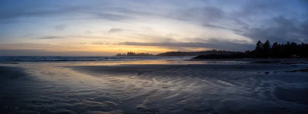 Long Beach Κοντά Tofino Και Ucluelet Στο Βανκούβερ Νησί Καναδάς — Φωτογραφία Αρχείου