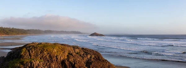 Long Beach Tofino Ucluelet Vanver Island Canada Чудовий Панорамний Вид — стокове фото