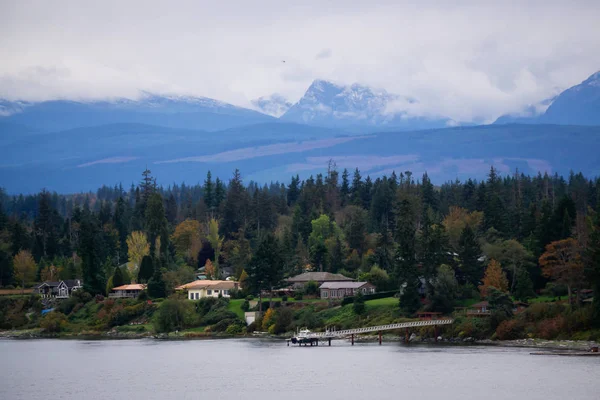 Campbell River Vancouver Island Britisch Columbia Canada Schöne Aussicht Auf — Stockfoto