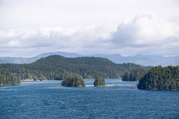 Northern Vancouver Island British Columbia Canadá Ilhas Rochosas Oceano Pacífico — Fotografia de Stock