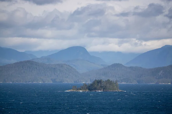 Nördliche Vancouver Insel Britisch Columbia Kanada Felseninseln Pazifik Einem Sonnigen — Stockfoto