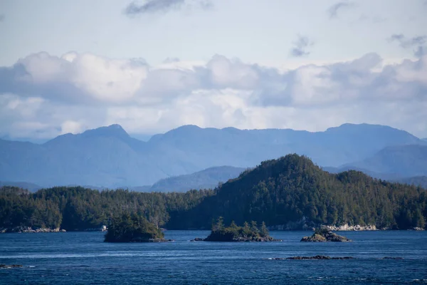 Northern Vancouver Island British Columbia Canadá Ilhas Rochosas Oceano Pacífico — Fotografia de Stock