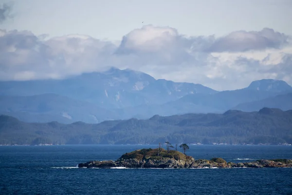 Norra Vancouver Island British Columbia Kanada Rocky Islands Stilla Havet — Stockfoto