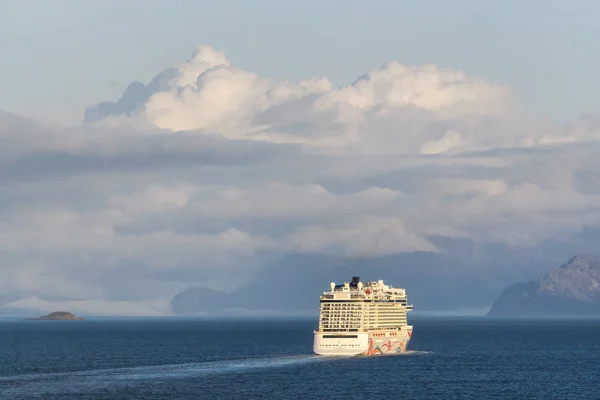 Glacier Bay National Park Preserve Alaska Eua Setembro 2019 Navio — Fotografia de Stock