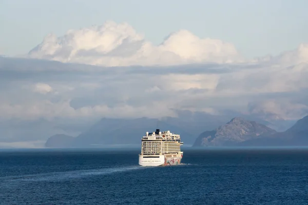 Glacier Bay National Park Preserve Alaska Eua Setembro 2019 Navio — Fotografia de Stock