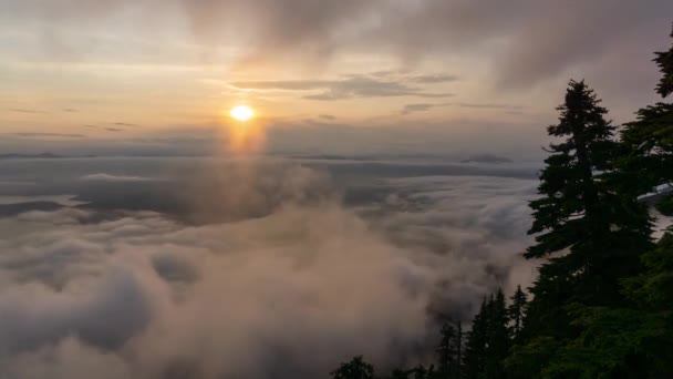 Time Lapse of Beautiful Canadian Nature — Stock video