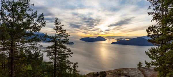 Howe Sound Panorama — Fotografia de Stock