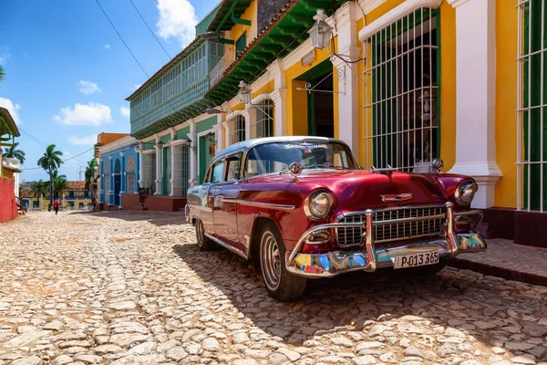 Ruas antigas de Trinidad, Cuba — Fotografia de Stock