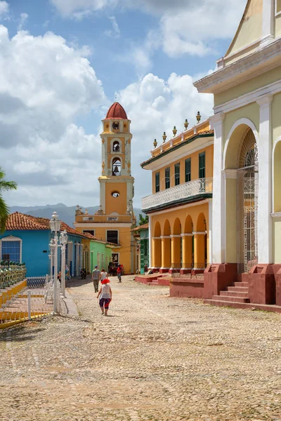 Oude straten van Trinidad, Cuba — Stockfoto