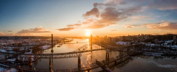 New Westminster, Vancouver, British Columbia, Canadá . — Fotografia de Stock