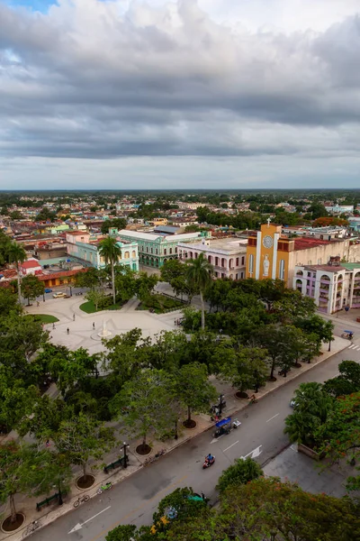 Ciego Avila Kuba Června 2019 Vzdušný Panoramatický Výhled Malé Kubánské — Stock fotografie