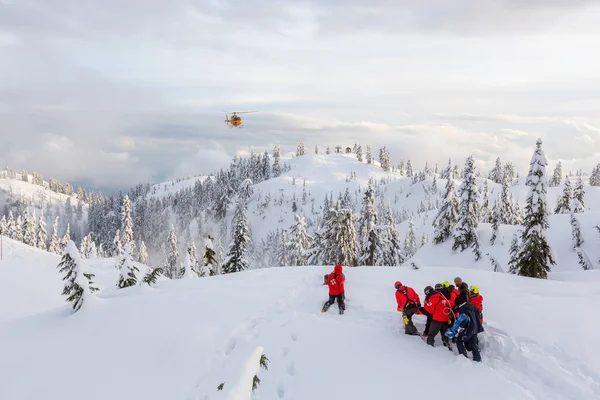 North Vancouver British Columbia Kanada Februar 2020 North Shore Search — Stockfoto