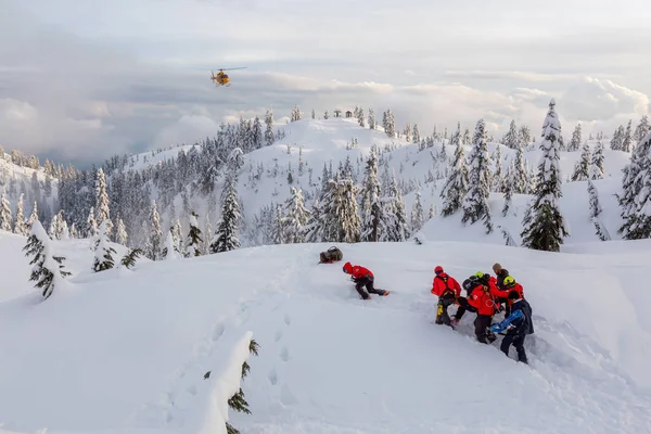 North Vancouver British Columbia Kanada Februar 2020 North Shore Search — Stockfoto