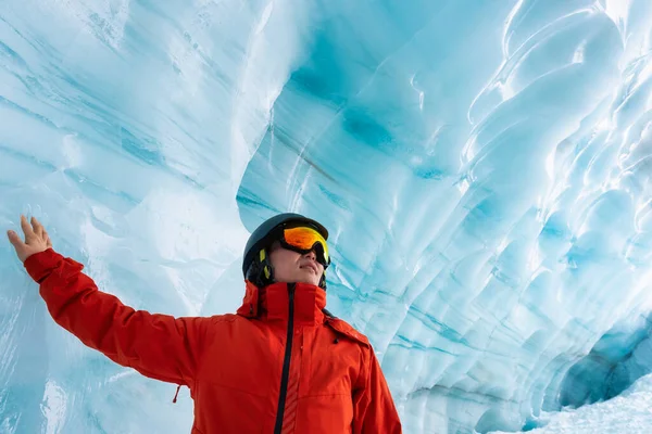 Whistler Columbia Británica Canadá Hombre Aventurero Explorando Interior Una Hermosa —  Fotos de Stock
