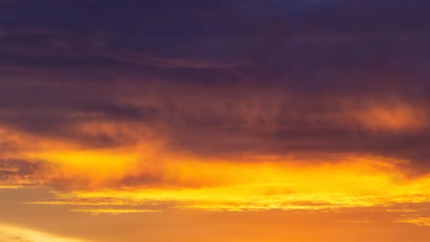 Cinemagraph Continuous Loop Animation of Beautiful Cloudscape during Sunset — Stock video