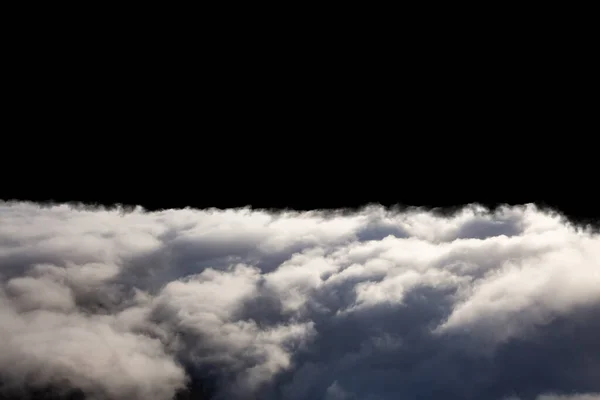 Beyaz Bulutun Hava Görünümü — Stok fotoğraf