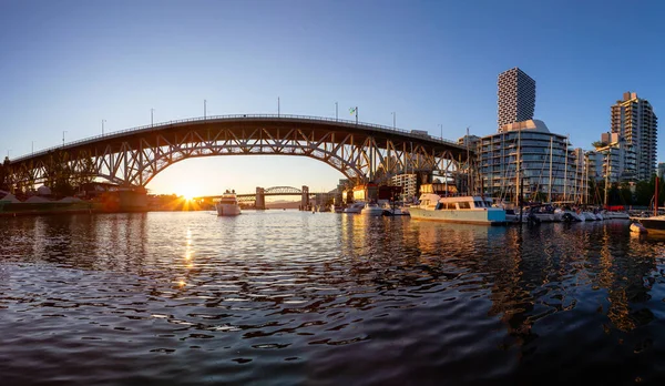 False Creek, Downtown Vancouver, Britská Kolumbie, Kanada — Stock fotografie