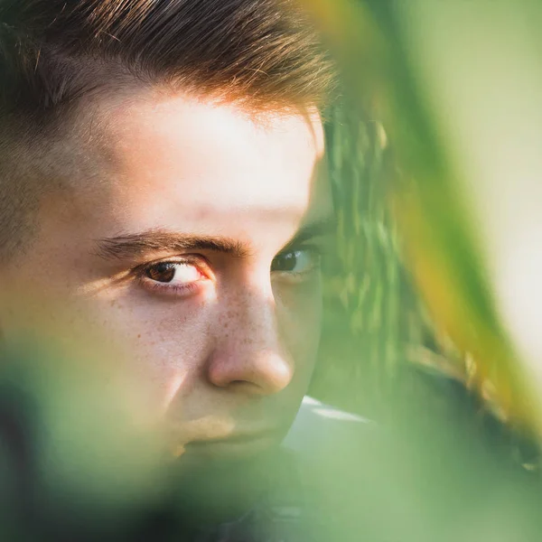 profili bir genç çocuk portresi 