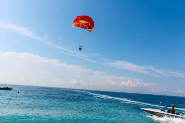 Nice, Fransa - 10 Ağustos, 2016: tanımlanamayan turistler, se adını