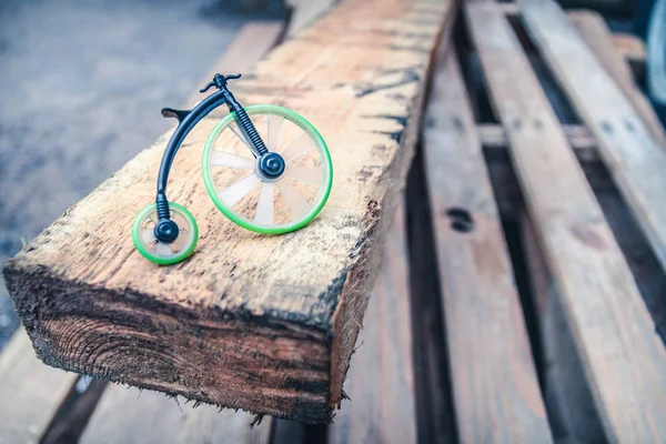 The little toy bike — Stock Photo, Image