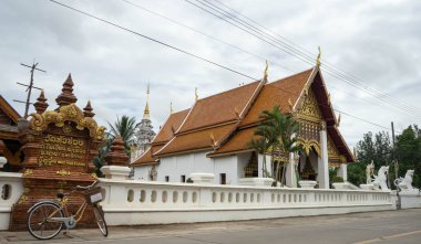 Popüler tapınak Tayland kuzeyinde, Wat Hua Kuang adı,