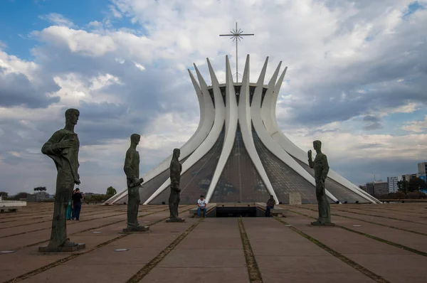 Cathédrale de Braslia bâtiment — Photo