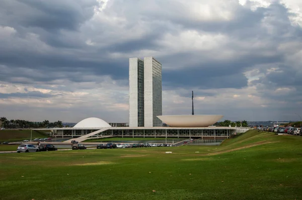 Congresso nacional do brasil — Fotografia de Stock