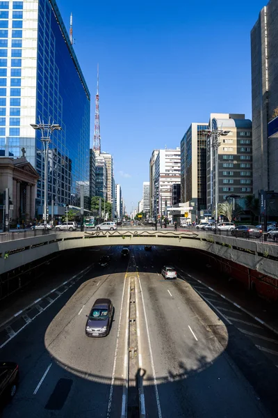Paulista Avenue, Sao Paulo — Stock Photo, Image