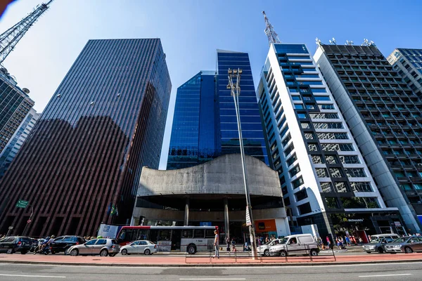 Paulista Avenue, Sao Paulo — Stok fotoğraf