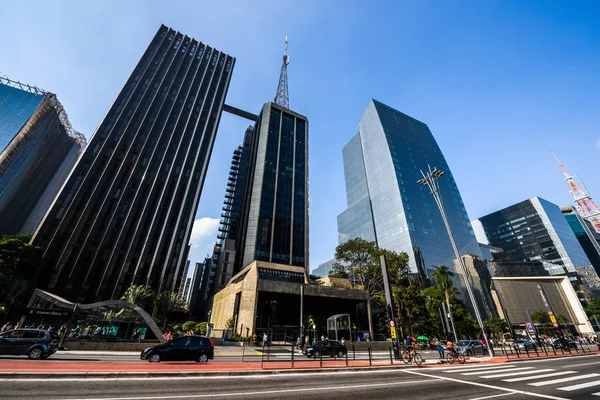 Paulista Avenue, Sao Paulo — Stok fotoğraf