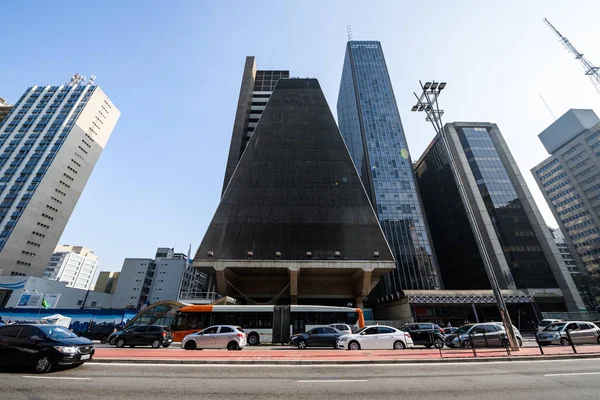 Paulista Avenue, Sao Paulo — Stock fotografie
