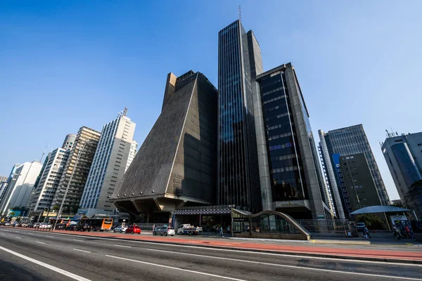 Avenida Paulista, São Paulo — Fotografia de Stock