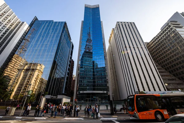 Paulista Avenue, Sao Paulo — Stockfoto