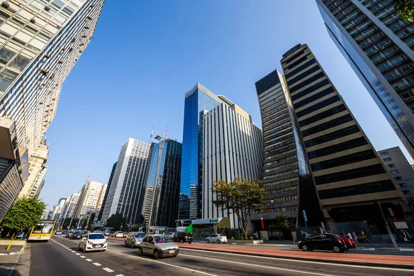 Paulista Avenue, Sao Paulo — Stock fotografie