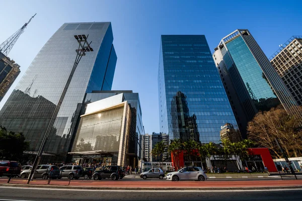 Paulista Avenue, Sao Paulo — Zdjęcie stockowe