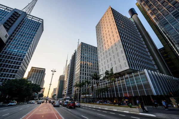 Paulista Avenue, Sao Paulo — Stok fotoğraf