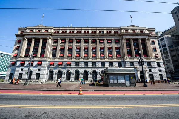 Fasaden av i Sao Paulo — Stockfoto