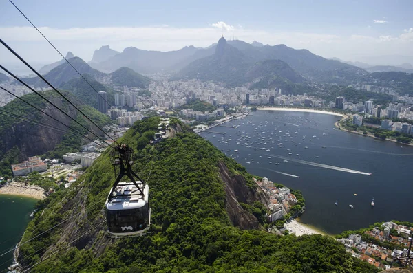 Cabble car in Rio de Janeiro — Stock fotografie