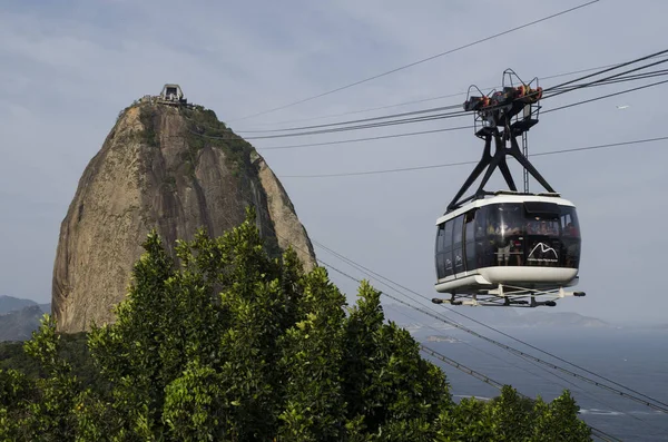 Cabble car in Rio de Janeiro — Stockfoto