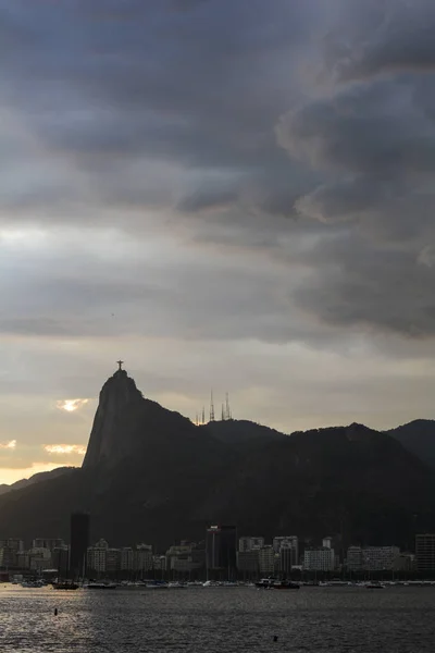 Urca con vista sul Cristo Redentore — Foto Stock