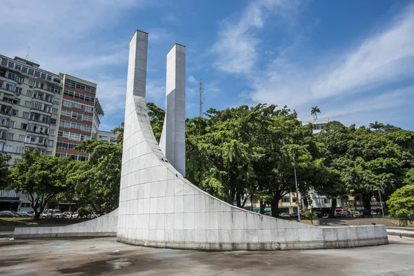 Πλατεία Ράσελ Στη Συνοικία Gloria Ρίο Ντε Τζανέιρο Βραζιλία — Φωτογραφία Αρχείου