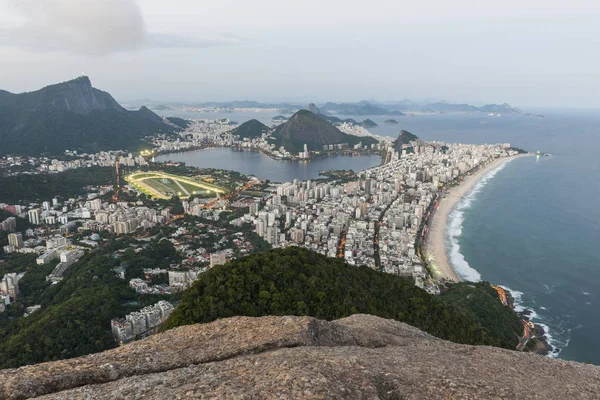 View from Morro Dois Irmaos — Stockfoto